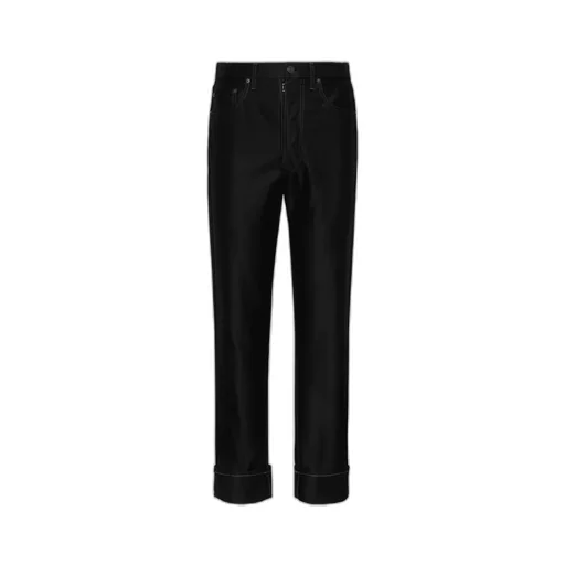 Maison Margiela Mid-Rise Slim Cut Trousers