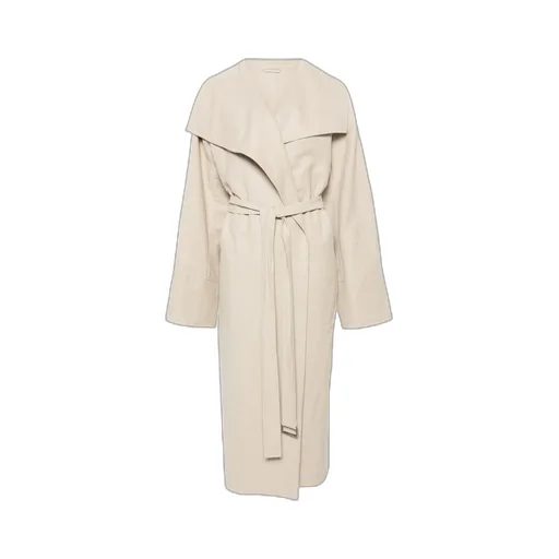 Signature Linen-Blend Midi Coat