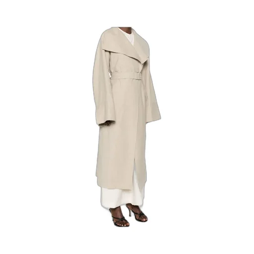 Signature Linen-Blend Midi Coat