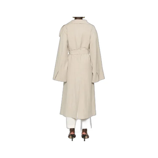 Signature Linen-Blend Midi Coat