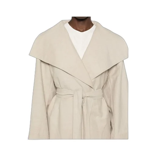 Signature Linen-Blend Midi Coat