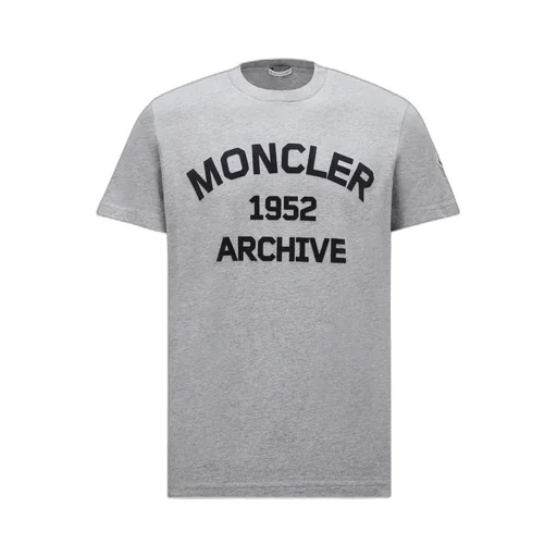 Moncler Logo Printed Crewneck T-Shirt