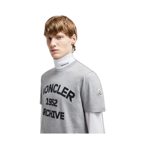 Moncler Logo Printed Crewneck T-Shirt