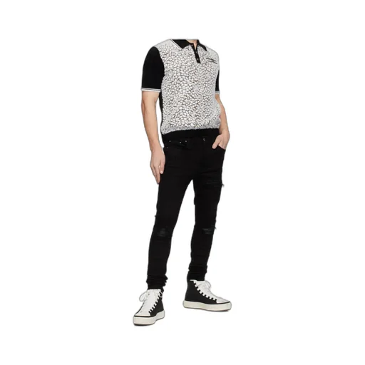Anti-Vintage Slim-Fit Denim Pants