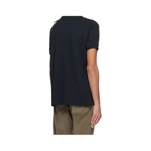 Stripe-Detailing Cotton Polo Shirt