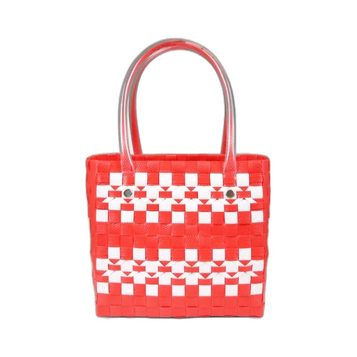 Marni Kids Woven-Designed Top Handle Bag