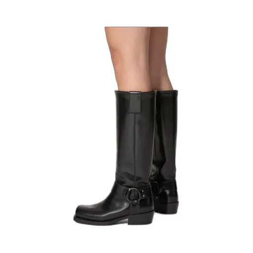 Valentino	Garavani Rockstud Ankle Strap Boots