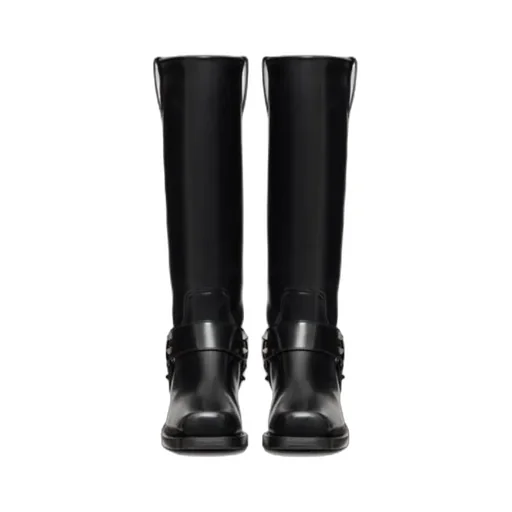 Valentino	Garavani Rockstud Ankle Strap Boots