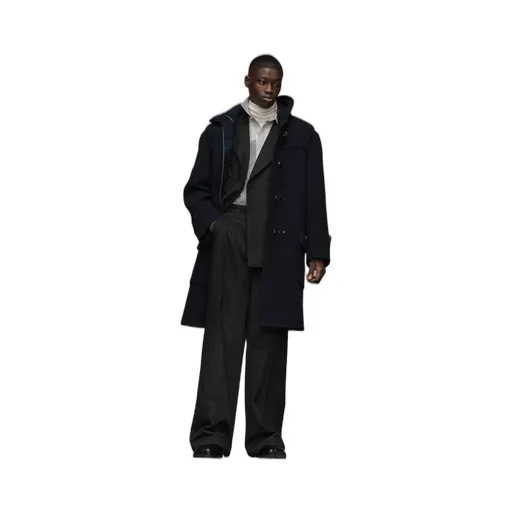 Maison Margiela Hooded Mid-Length Coat