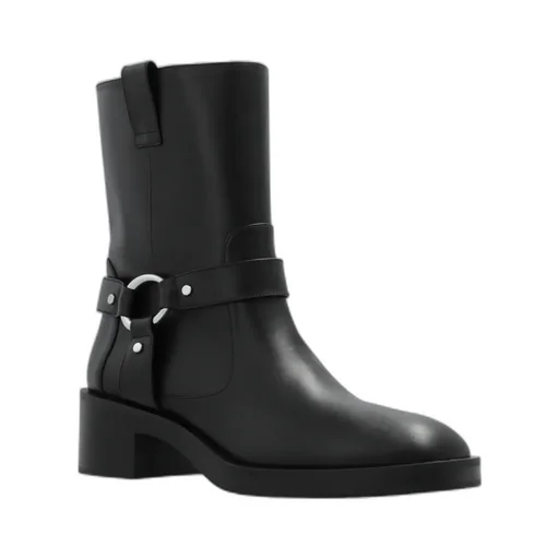 Stuart Weitzman Round Toe Ankle Boots