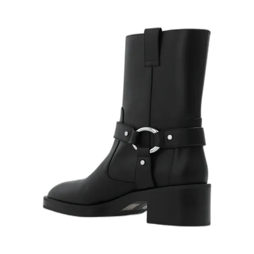 Stuart Weitzman Round Toe Ankle Boots