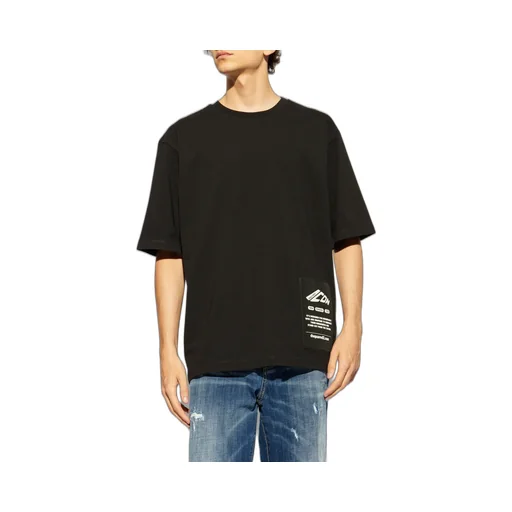 Dsquared2 Logo Patch Crewneck T-Shirt