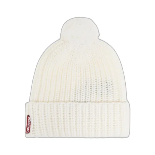 Dsquared2 Pom Pom Knitted Hat
