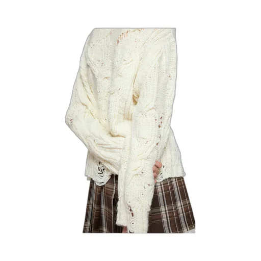Acne Studios Distressed Crewneck Jumper