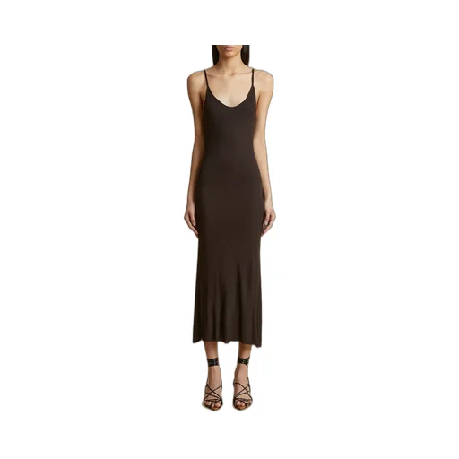 Khaite Leesal Sleeveless Maxi Dress