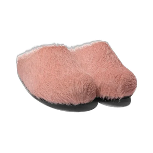 Marni Fussbett Round Toe Slip-On Mules