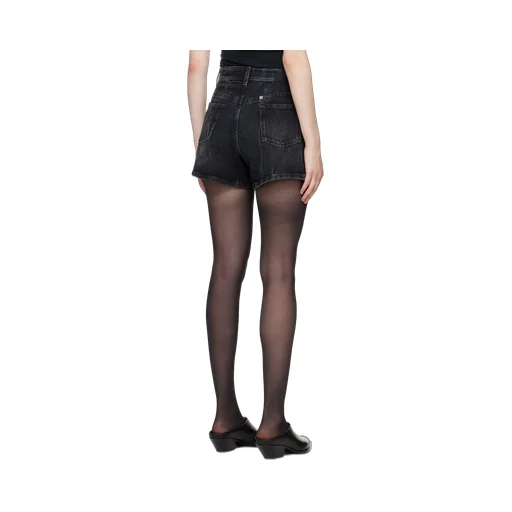 Chain Detail Denim Shorts