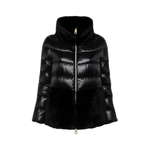 Herno High-Neck Quilted Down Jacket