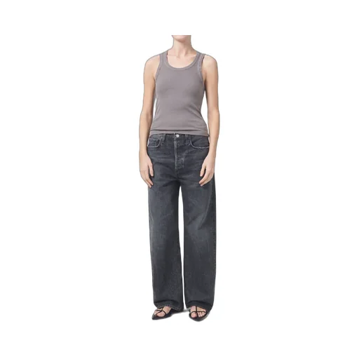 Agolde Low Slung Baggy Straight-Leg Jeans