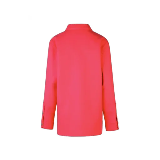 Moschino Jeans Oversized Button-Up Knitted Shirt