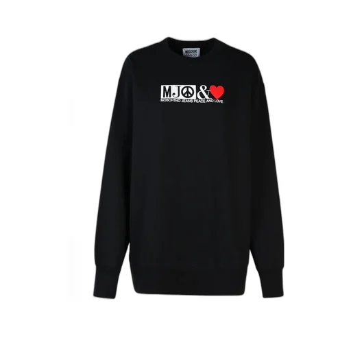 Moschino Jeans Logo-Printed Crewneck Sweatshirt
