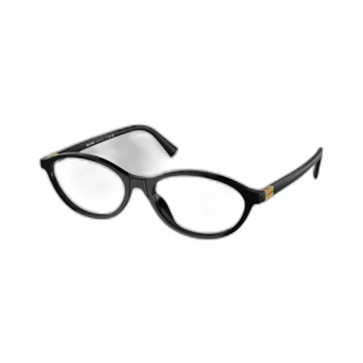 Miu Miu Eyewear Oval Frame Glasses