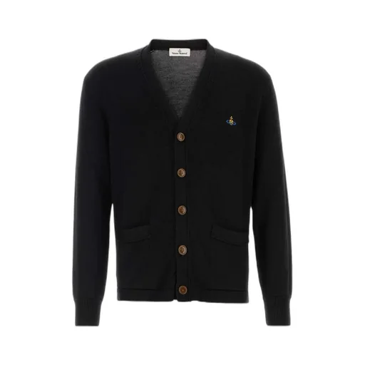 Vivienne Westwood Orb Intarsia-Knit Cardigan