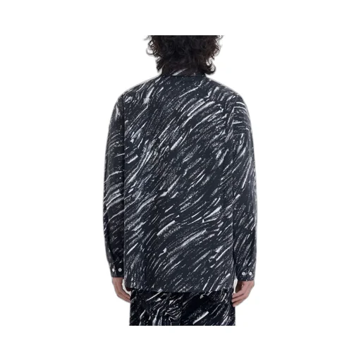Marni All-Over Printed Curved Hem Shirt
