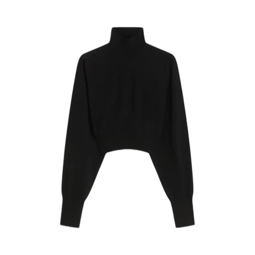 Sportmax High Neck Long-Sleeved Jumper