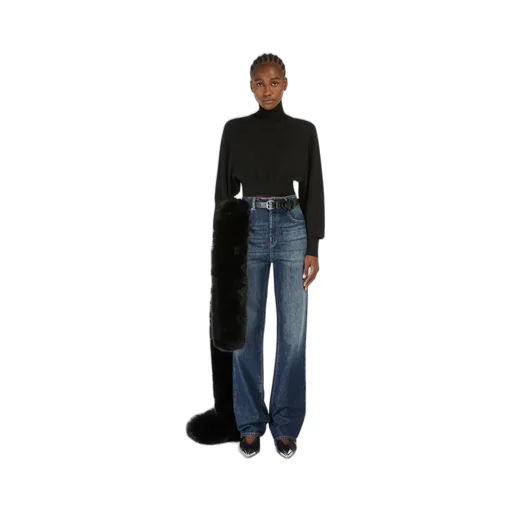 Sportmax High Neck Long-Sleeved Jumper