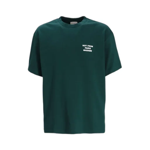 Slogan-Print Cotton T-Shirt