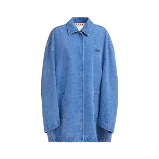 Marni Logo Patch Denim Jacket