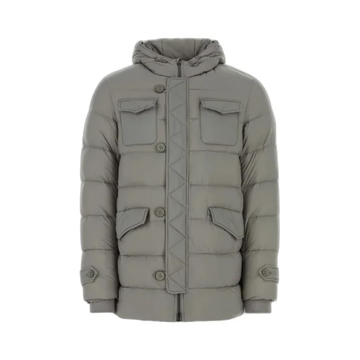 Herno Long-Sleeved Hooded Jacket