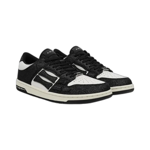 Shimmer Skel Leather Sneakers