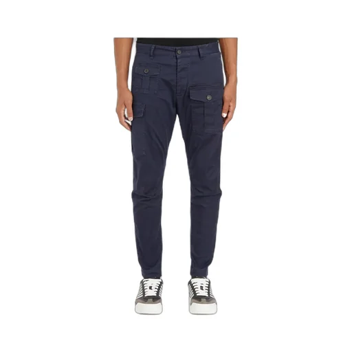Dsquared2 Logo Plaque Cargo Pants