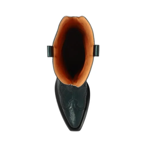 Square-Toed Short Boots