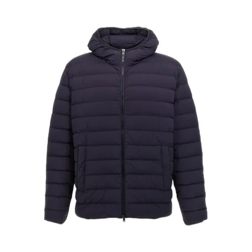Herno Hooded Quilted Zip-Up Down Jacket
