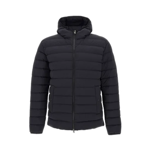 Herno Hooded Quilted Zip-Up Down Jacket