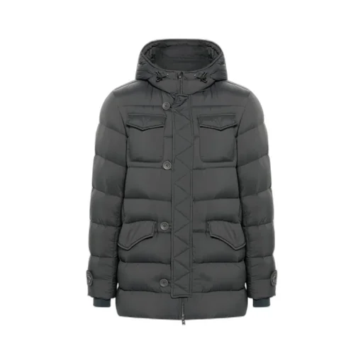 Herno L'eskimo High Neck Hooded Coat