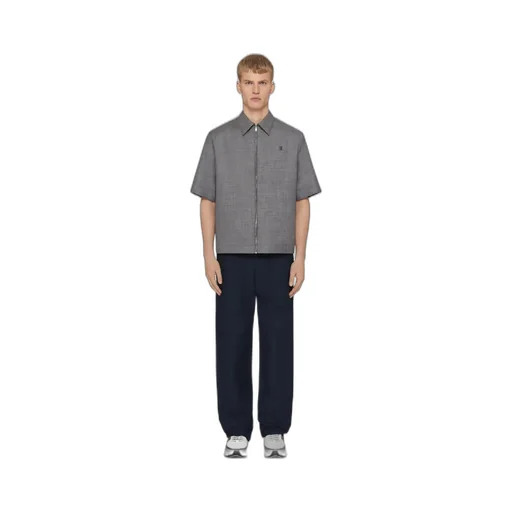 Givenchy Collared Short-Sleeve Shirt