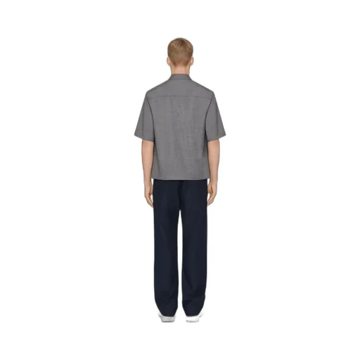 Givenchy Collared Short-Sleeve Shirt