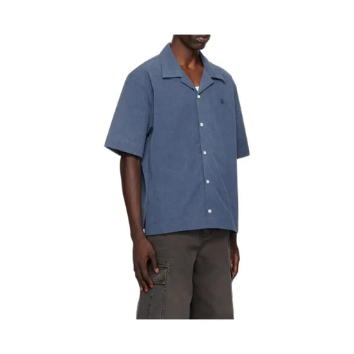 Givenchy Logo Embroidered Short-Sleeve Shirt
