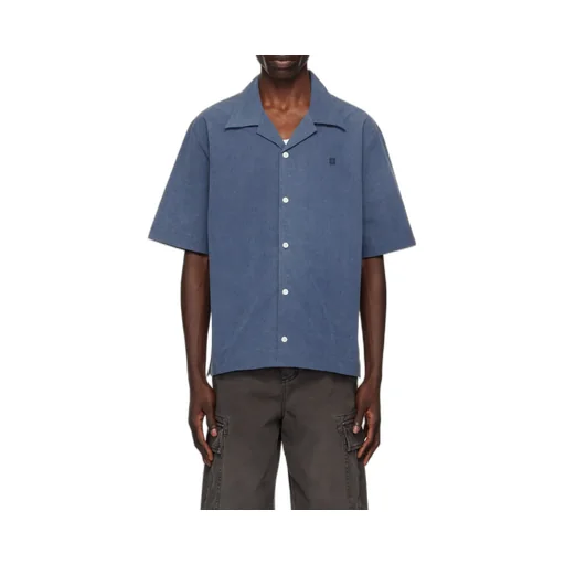 Givenchy Logo Embroidered Short-Sleeve Shirt