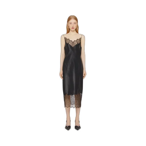 Dress In Leather And Lace