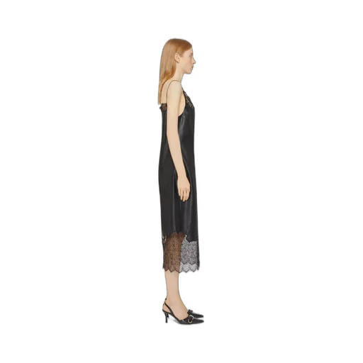Dress In Leather And Lace