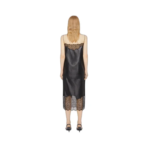 Dress In Leather And Lace