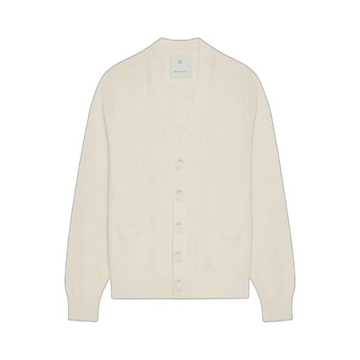 Givenchy Button-Up Knit Cardigan