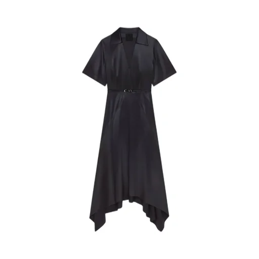 Givenchy Collared Belted Dress