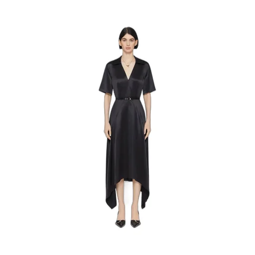Givenchy Collared Belted Dress
