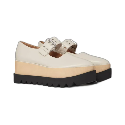 Thick Soled Mary Jane Shoes